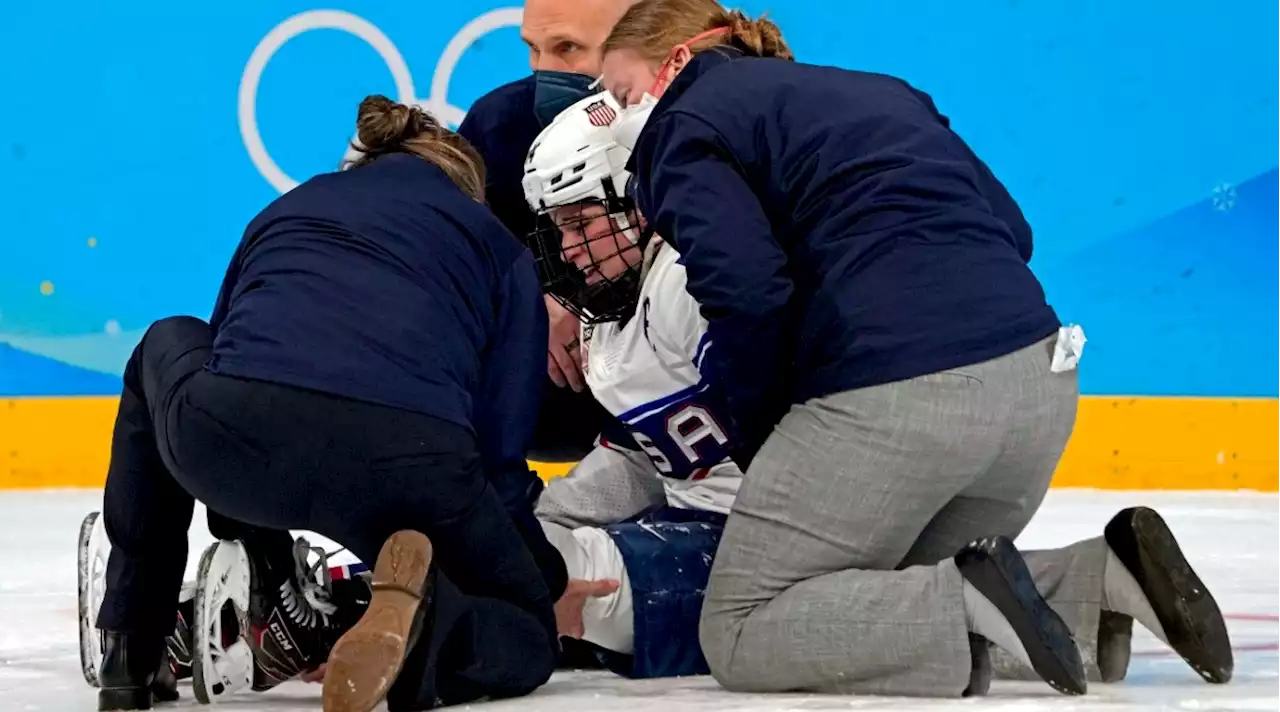 Team USA’s Brianna Decker Provides Update After Leg Injury