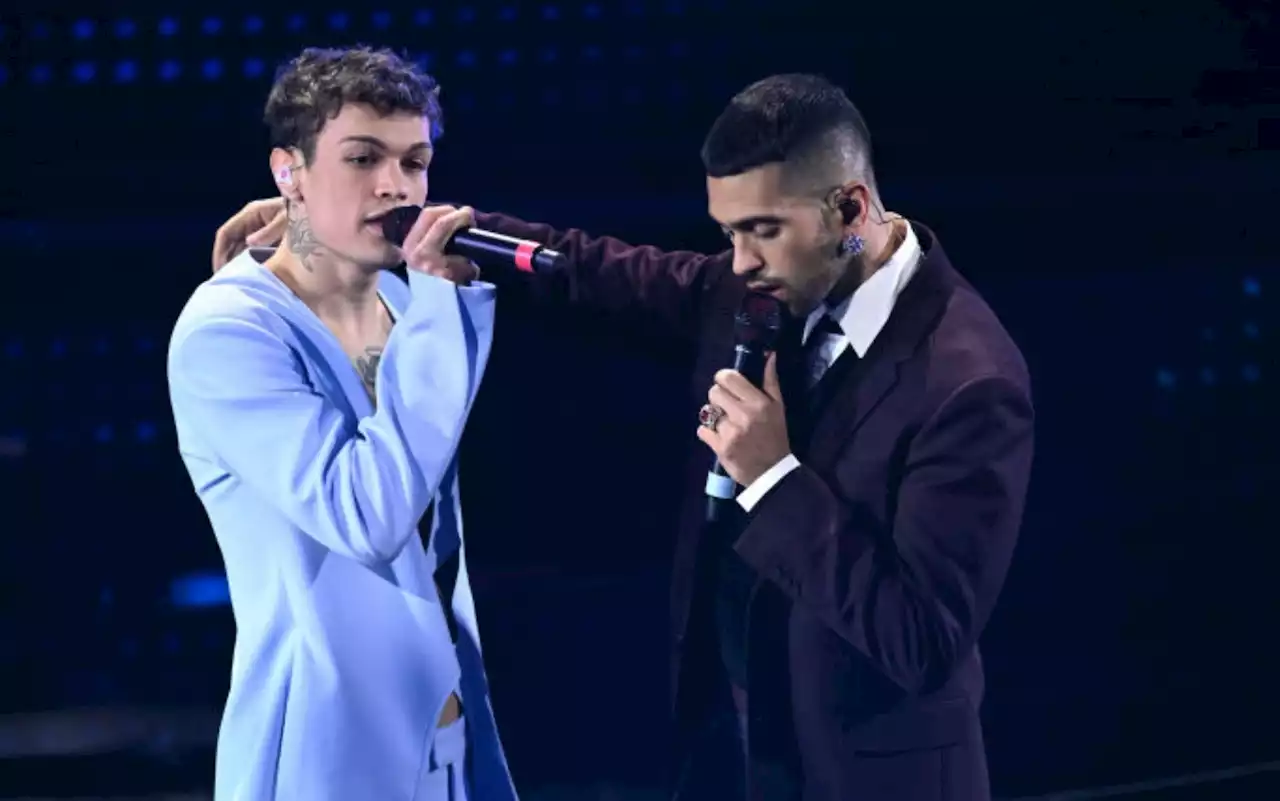 Sanremo 2022, Mahmood e Blanco e la loro finale da Brividi