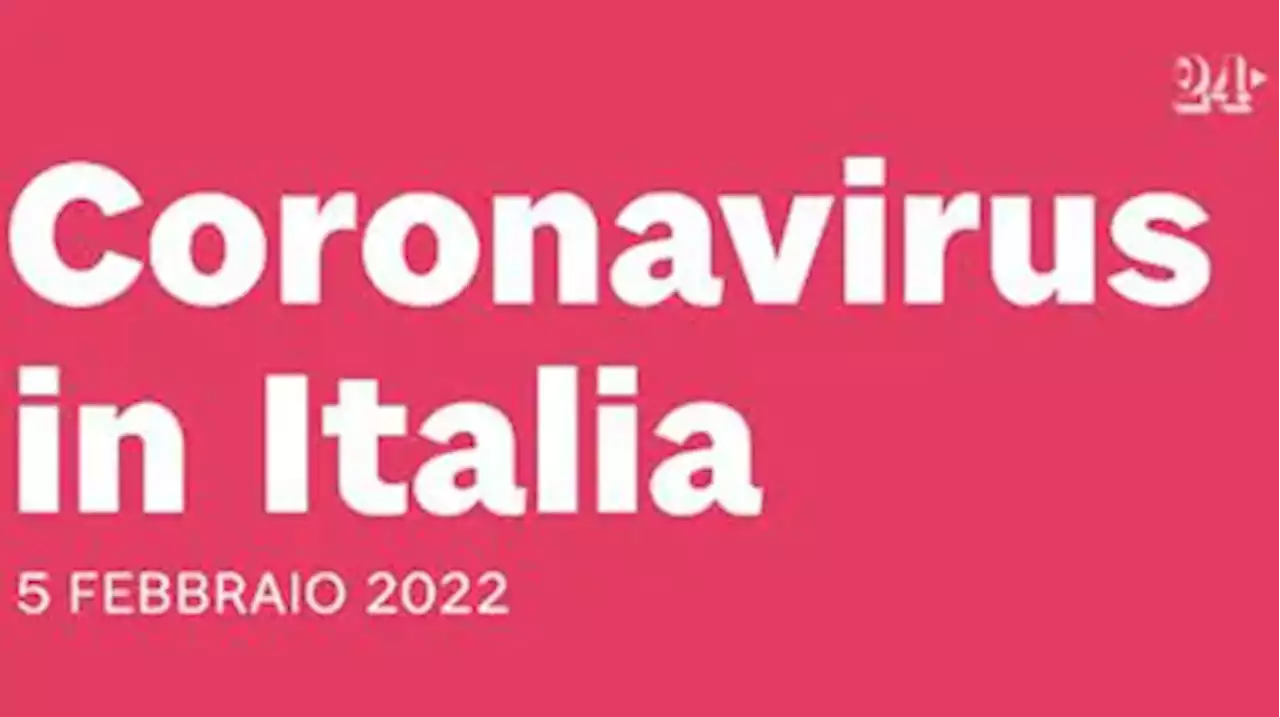 Coronavirus: bollettino del 5 febbraio 2022 - Il Sole 24 ORE