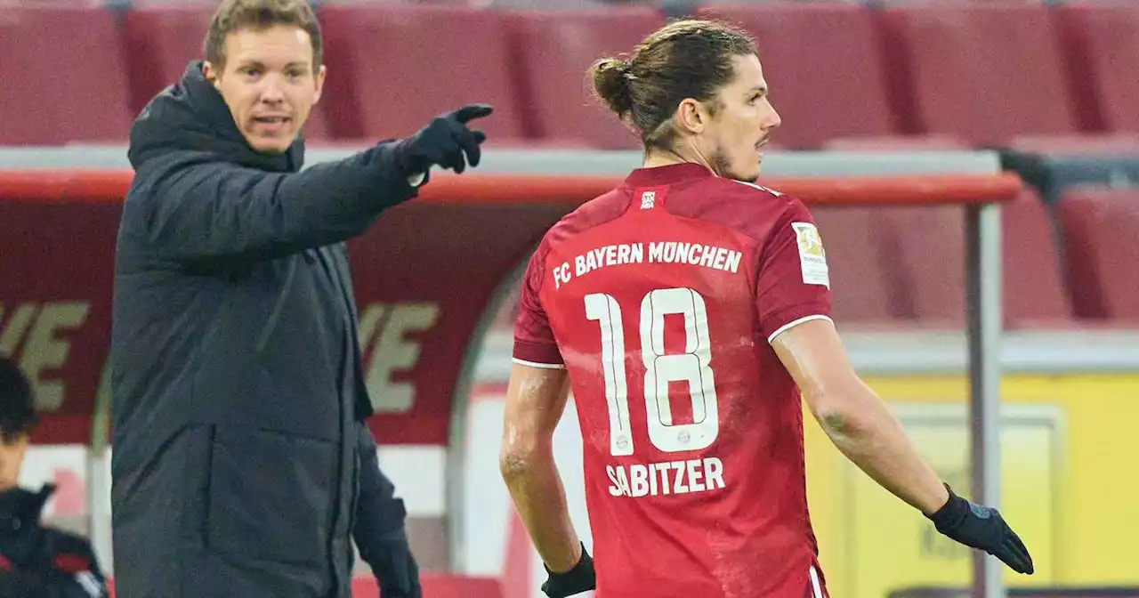 FC Bayern: Marcel Sabitzer bekommt Rückendeckung von Julian Nagelsmann - schlägt seine Stunde?