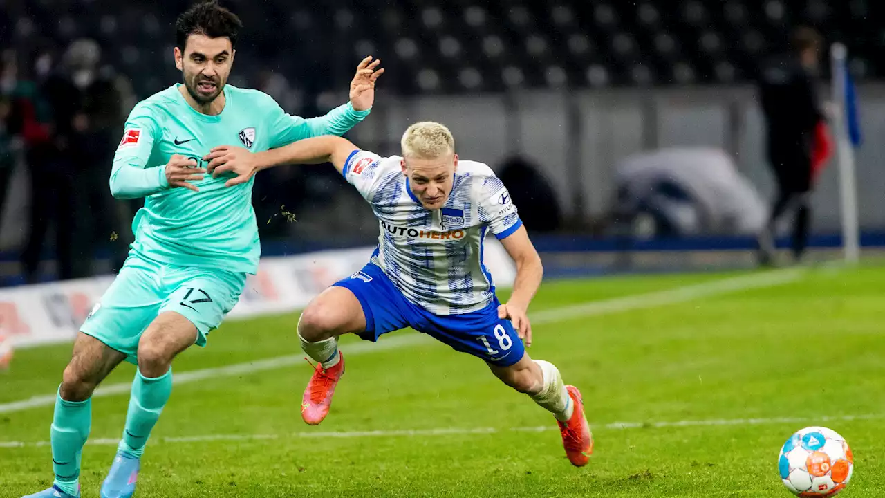 Fußball-Bundesliga: Hertha und VfL Bochum trennen sich 1:1