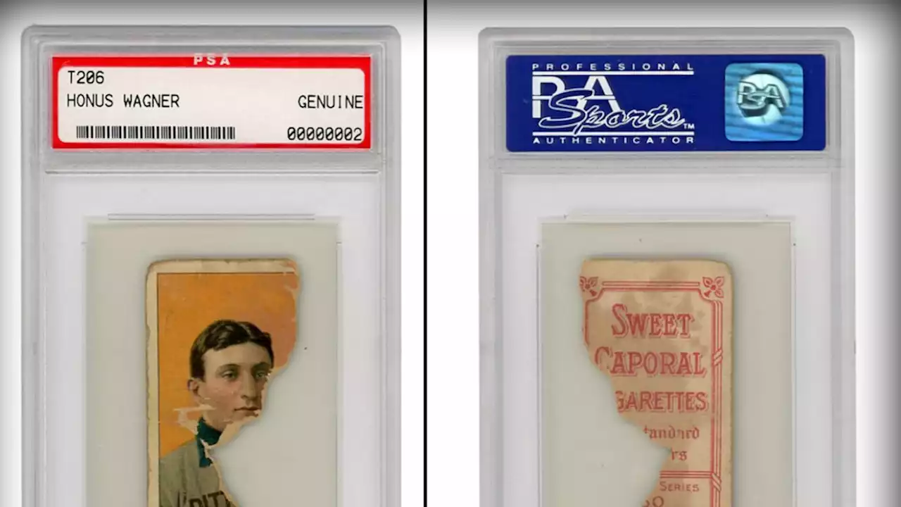 Half Ripped Honus Wagner 'Holy Grail' Card On Auction Block, Could Rake In $500K+