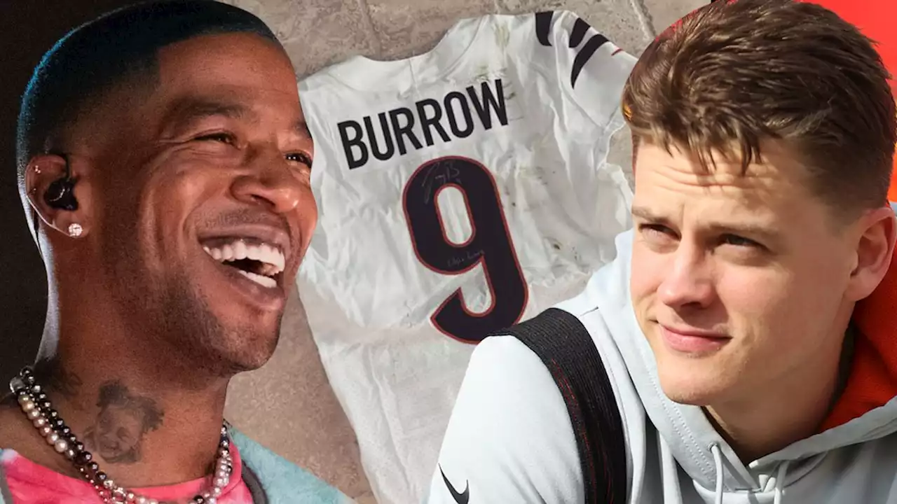 Joe Burrow Gifts AFC Championship Game Jersey To Kid Cudi