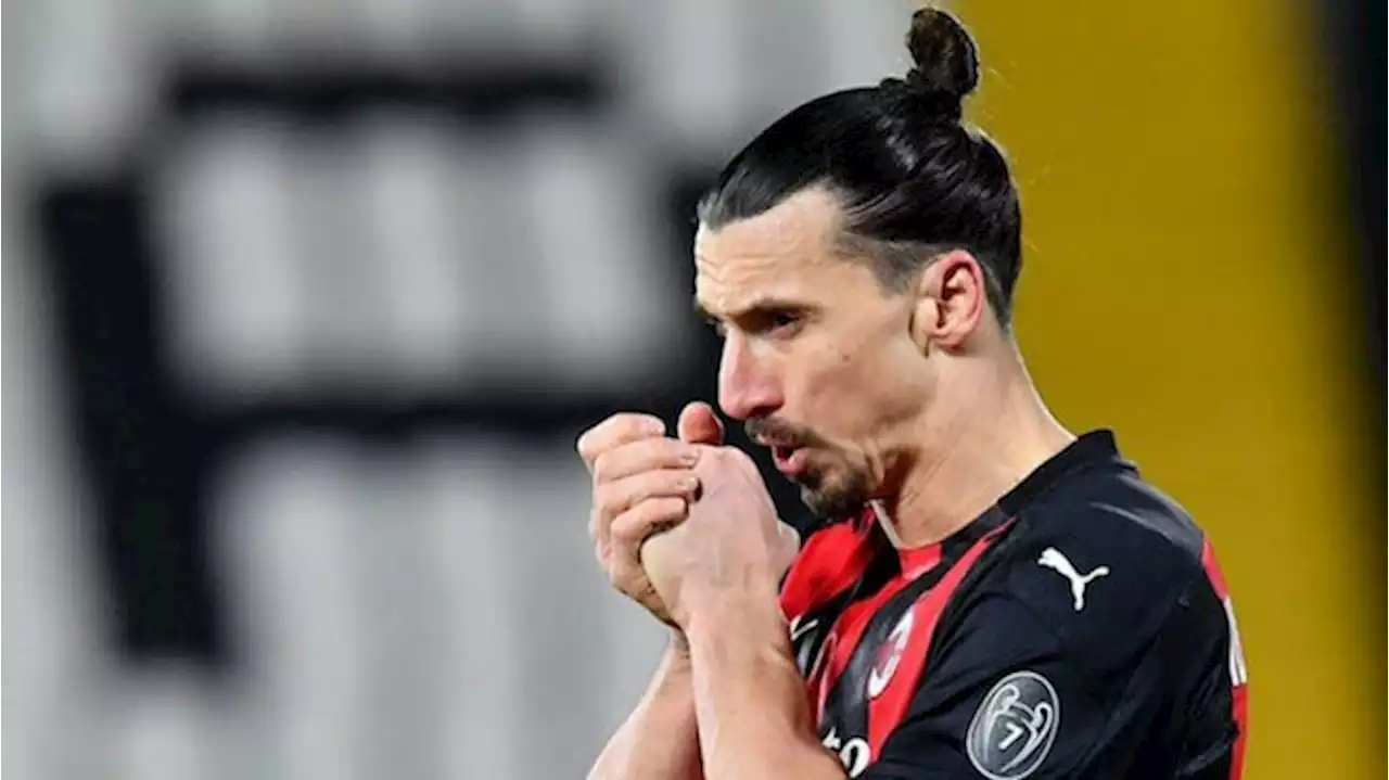 Cedera Zlatan Ibrahimovic Jadi Pukulan Bagi AC Milan Jelang Derby