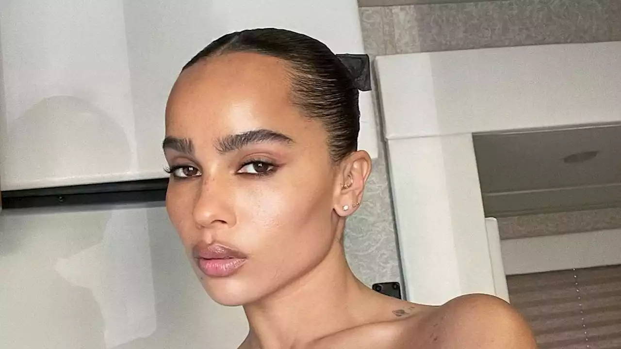 Zoë Kravitz Is the Definition of Smoldering on The Batman Tour