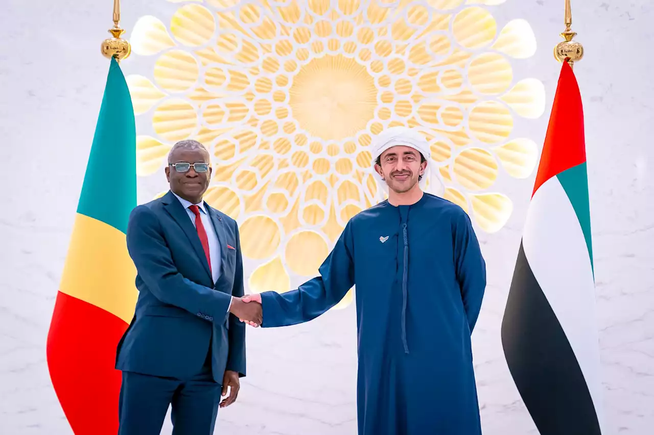عبدالله بن زايد يلتقي رئيس وزراء الكونغو في إكسبو 2020 دبي