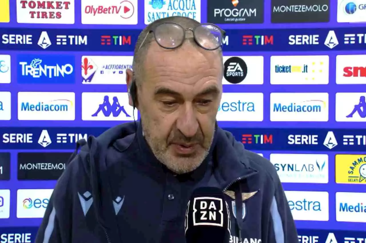 'Non mi divertivo così dai tempi di Napoli' | Sarri 'pazzo' della sua Lazio