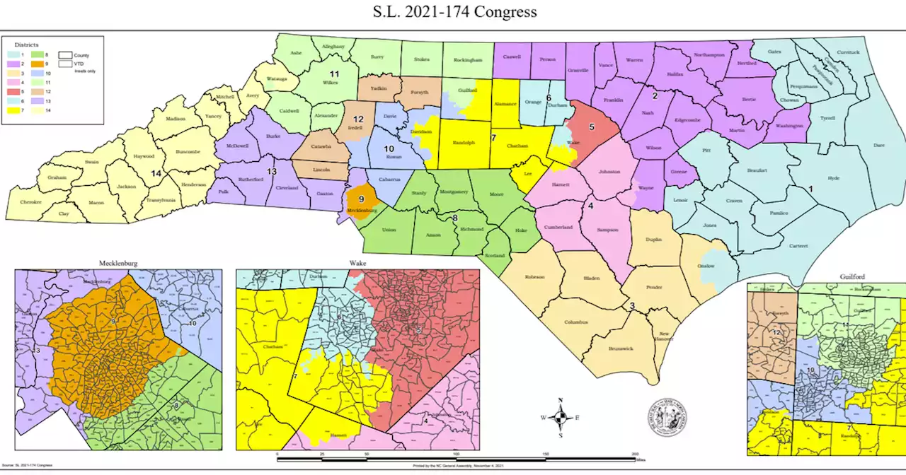 North Carolina Supreme Court orders redrawing of congressional map