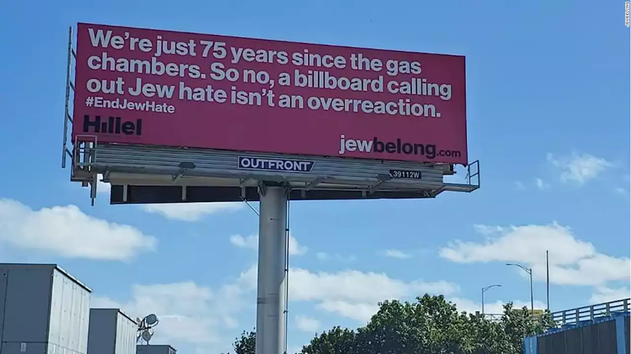 A group is putting up billboards calling out anti-Semitism in Florida