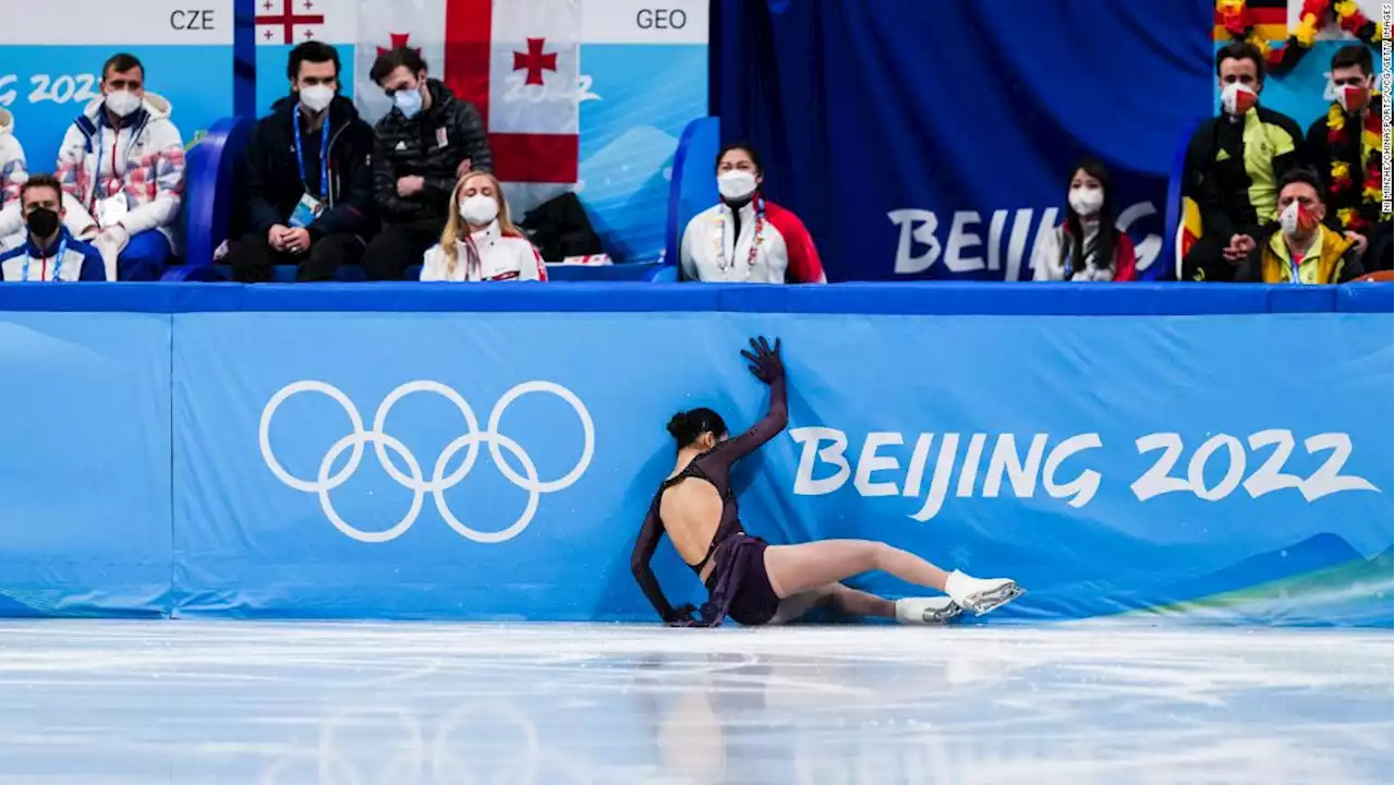 US-born figure skater Zhu Yi under attack after fall on Olympic debut for China