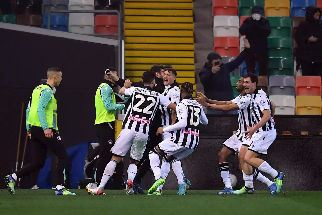 Udinese-Torino 2-0: Molina e Pussetto la decidono in pieno recupero