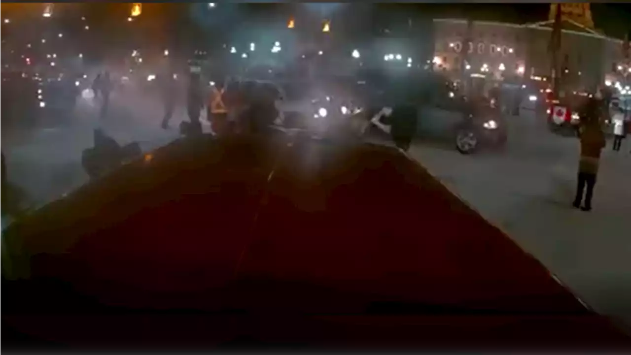 Manitoba man charged in connection with hit-and-run at Freedom Convoy protest