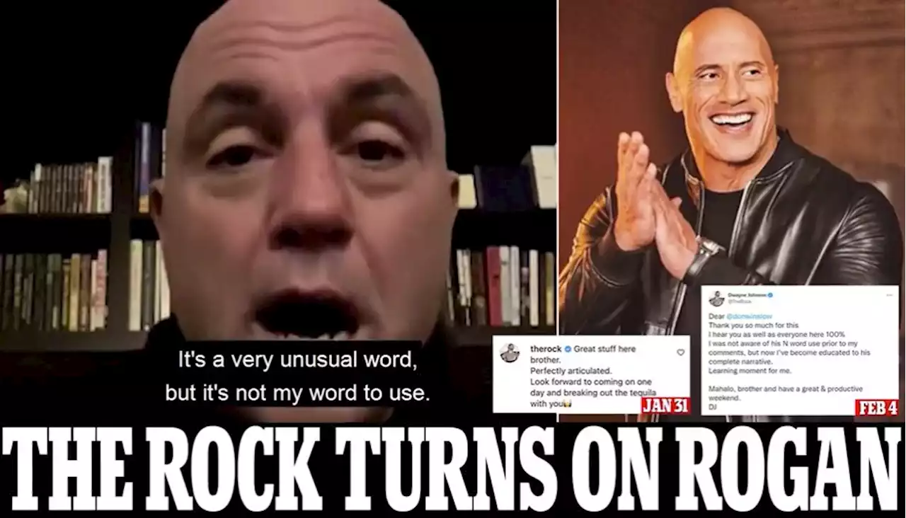 Dwayne Johnson withdraws his support for Joe Rogan