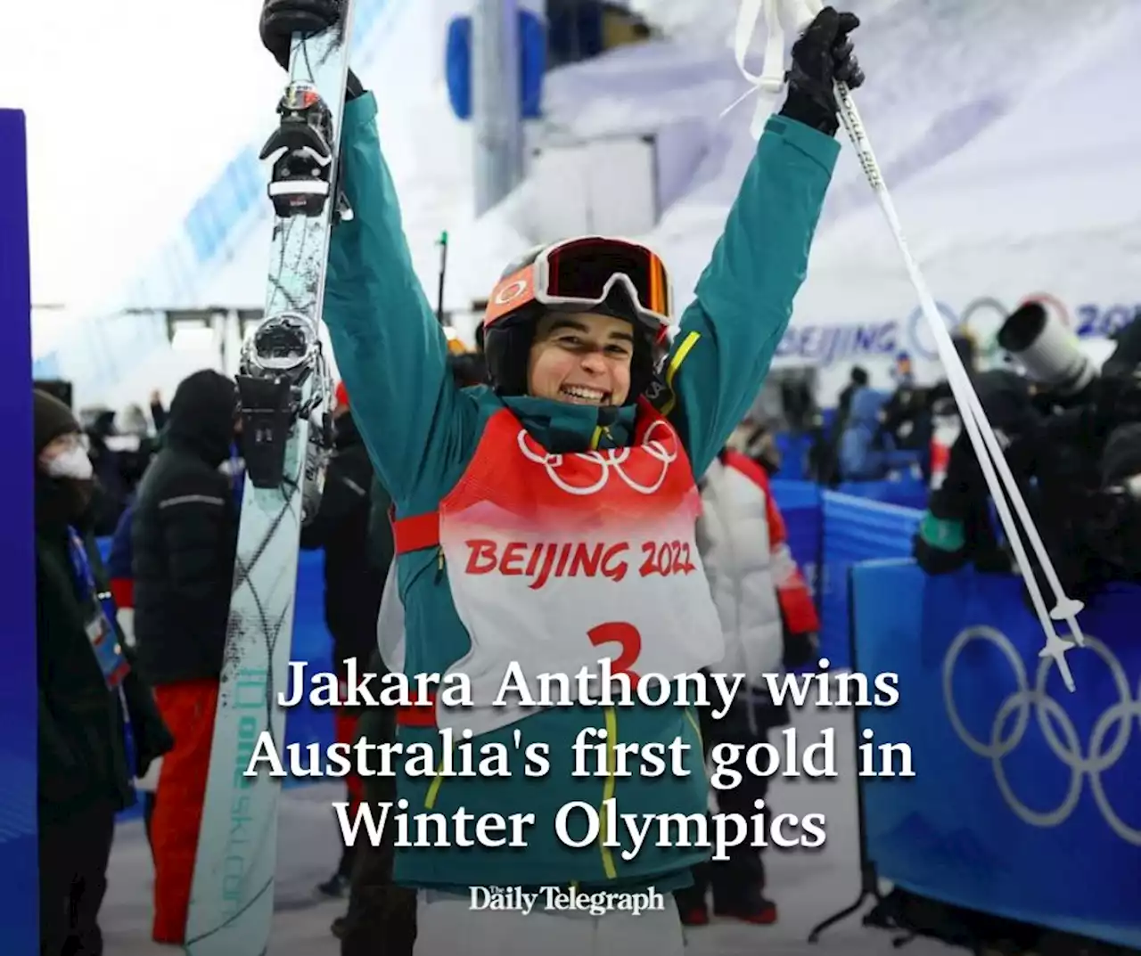 Jakara Anthony wins Australia’s first gold in Beijing