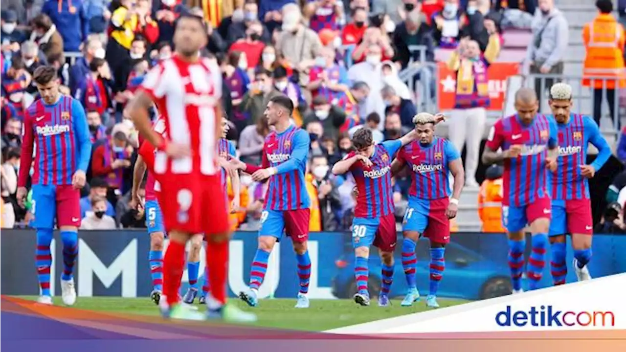 Barcelona Vs Atletico: Barca Menang 4-2, Dani Alves Dikartu Merah