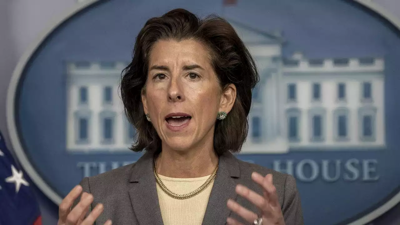 No quick fix for chip shortage: Commerce Sec. Raimondo