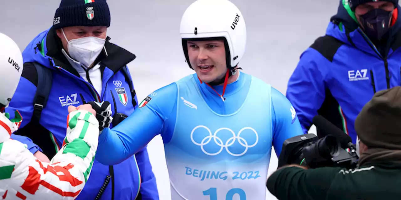 Dominik Fischnaller ha vinto la medaglia di bronzo nello slittino ai Giochi di Pechino - Il Post