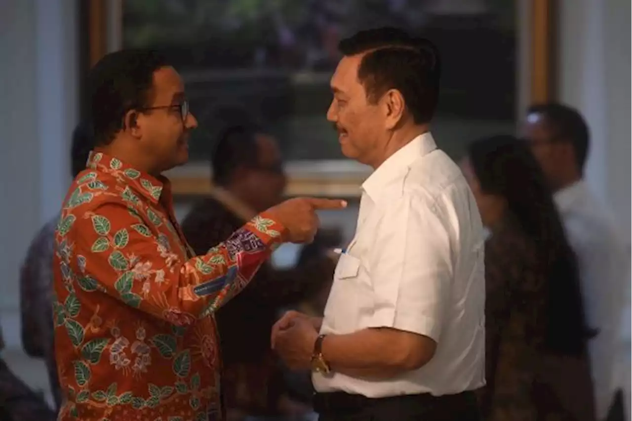 Anies Kerap Rapat dengan Luhut Bahas Level PPKM