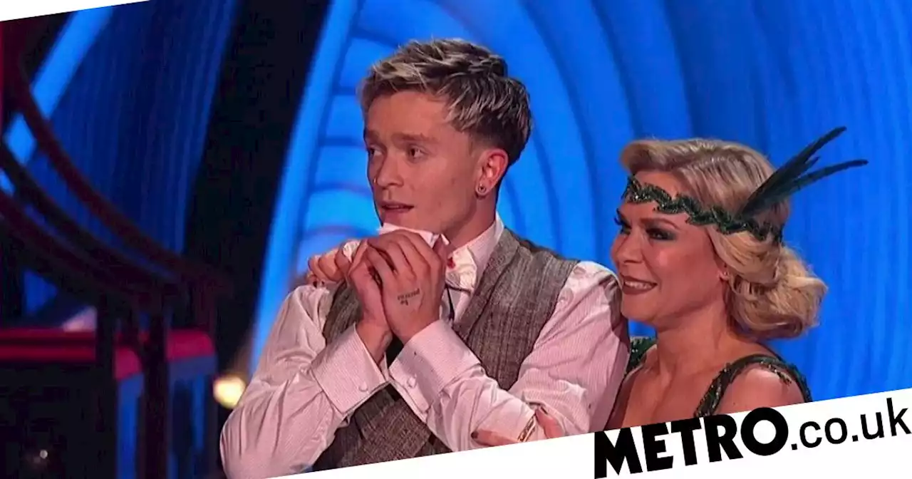 Dancing On Ice's Connor Ball bleeds as stitches open up during skate