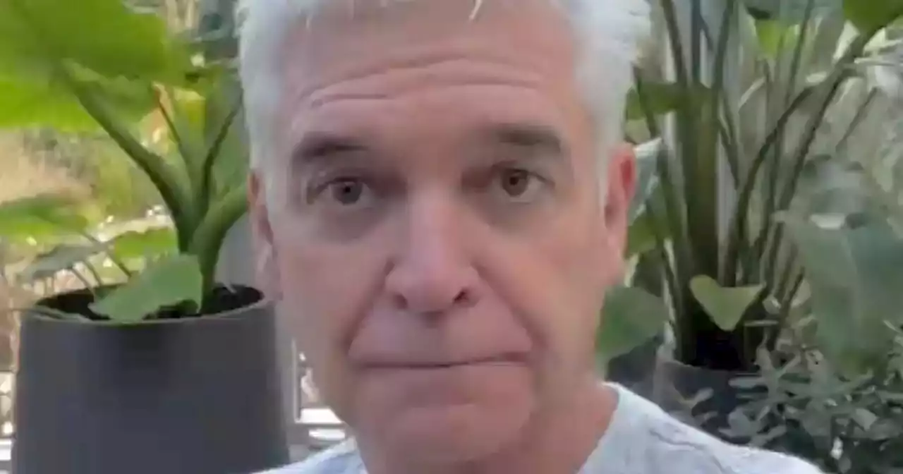 Phillip Schofield shares house flood horror as he's holed up at home with Covid