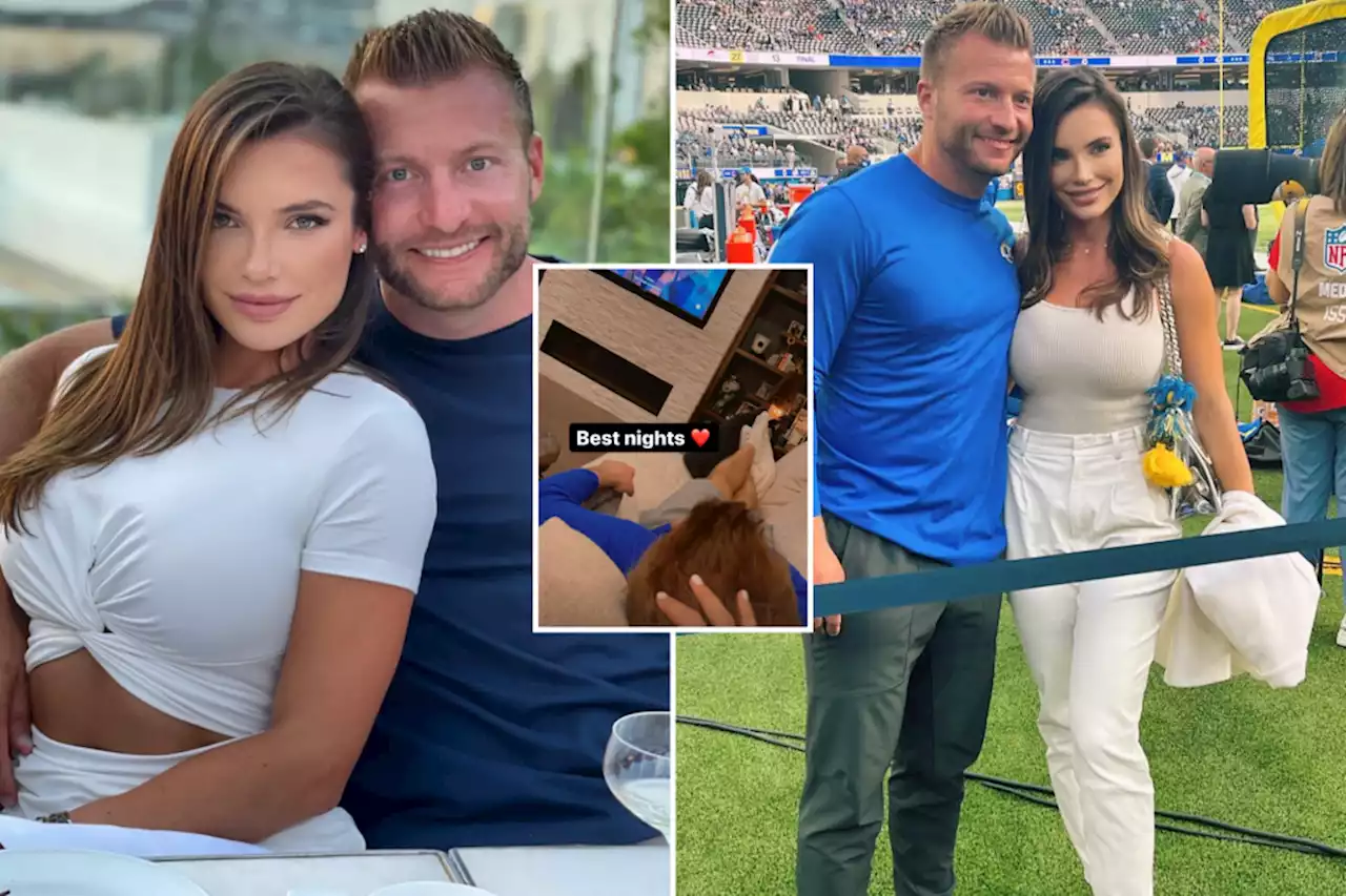 Sean McVay’s fiancée reveals low-key night ahead of Super Bowl 2022