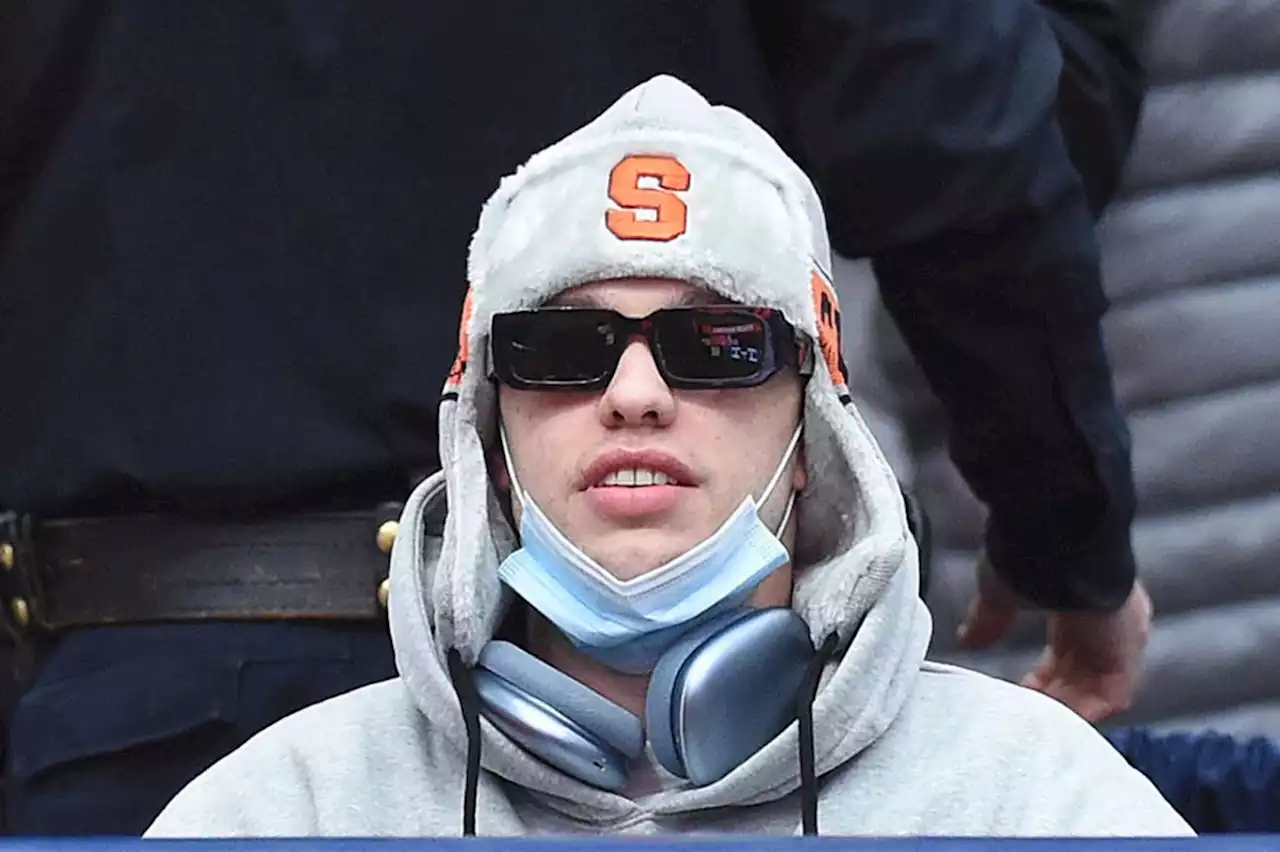 Pete Davidson booed at Syracuse basketball game after calling city ‘trash’