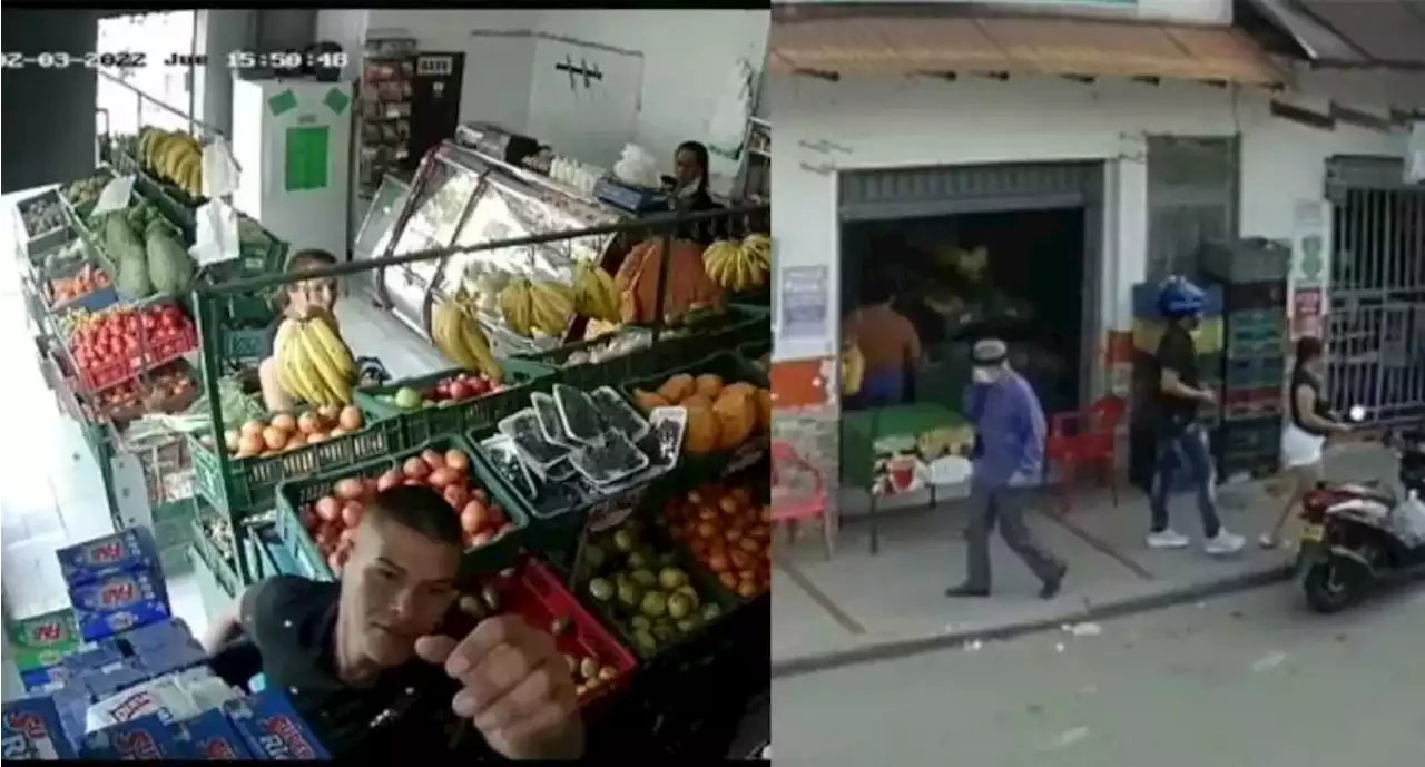 Pareja robó de todo en supermercado de Ibagué y quedó grabada en video - Pulzo