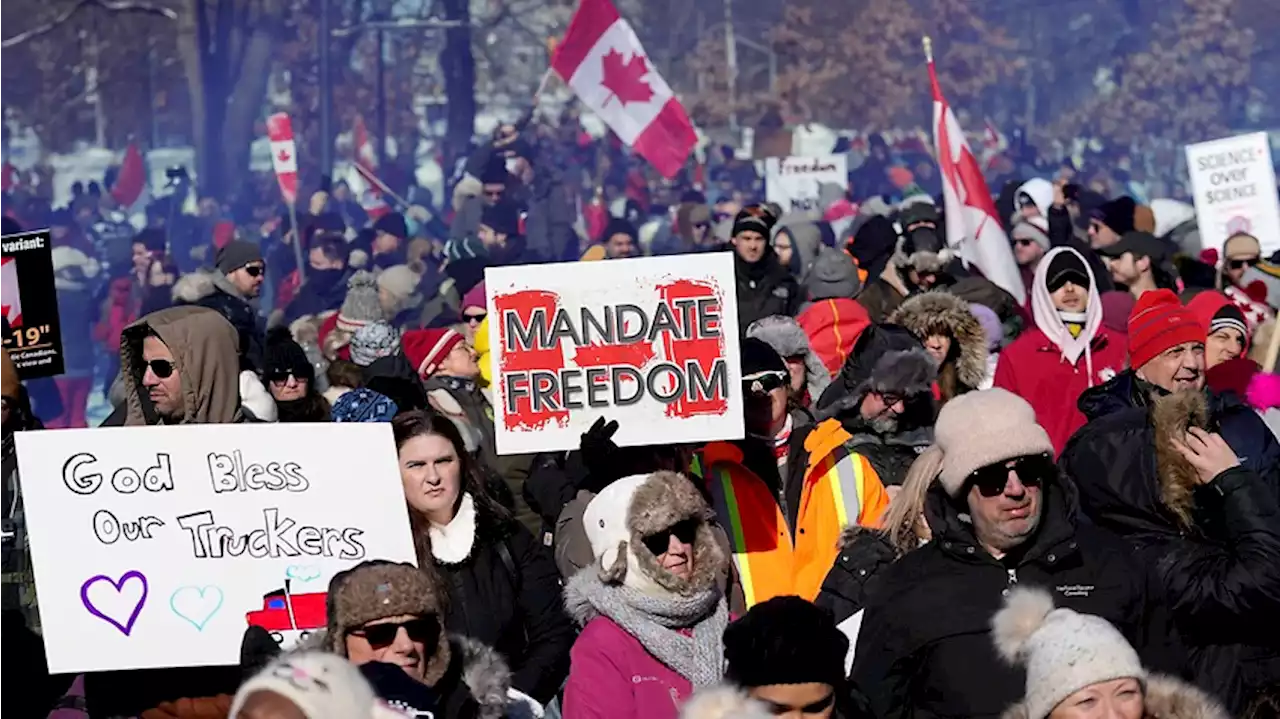 Protests against COVID-19 measures in Canada enter a second week