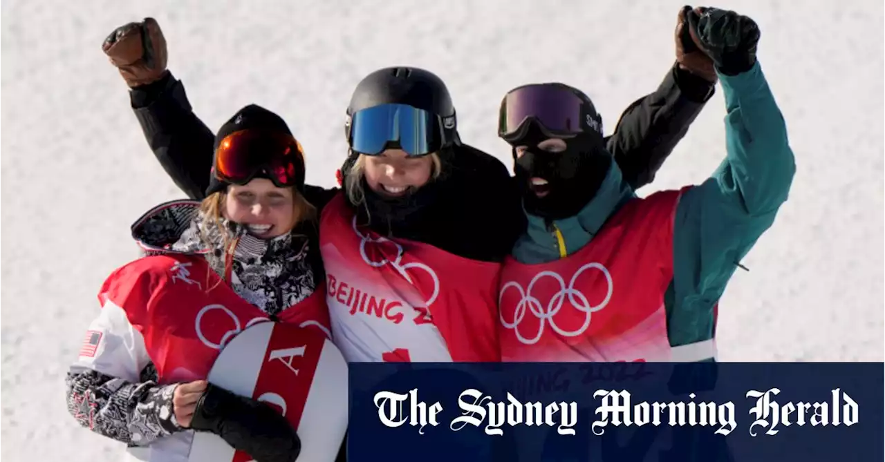 Tess Coady wins historic snowboarding bronze medal