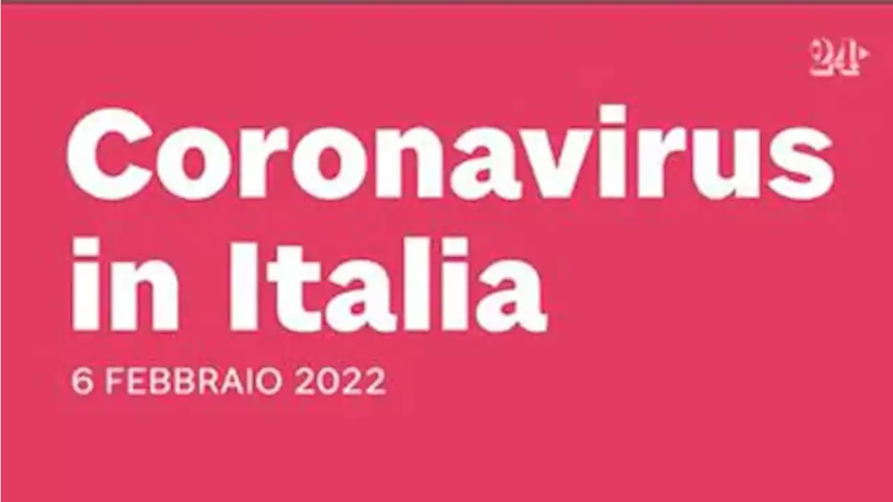 Coronavirus: bollettino del 6 febbraio 2022 - Il Sole 24 ORE