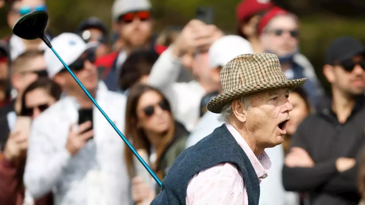 Bill Murray Goes Viral With No-Look Putt at Pebble Beach Pro-Am