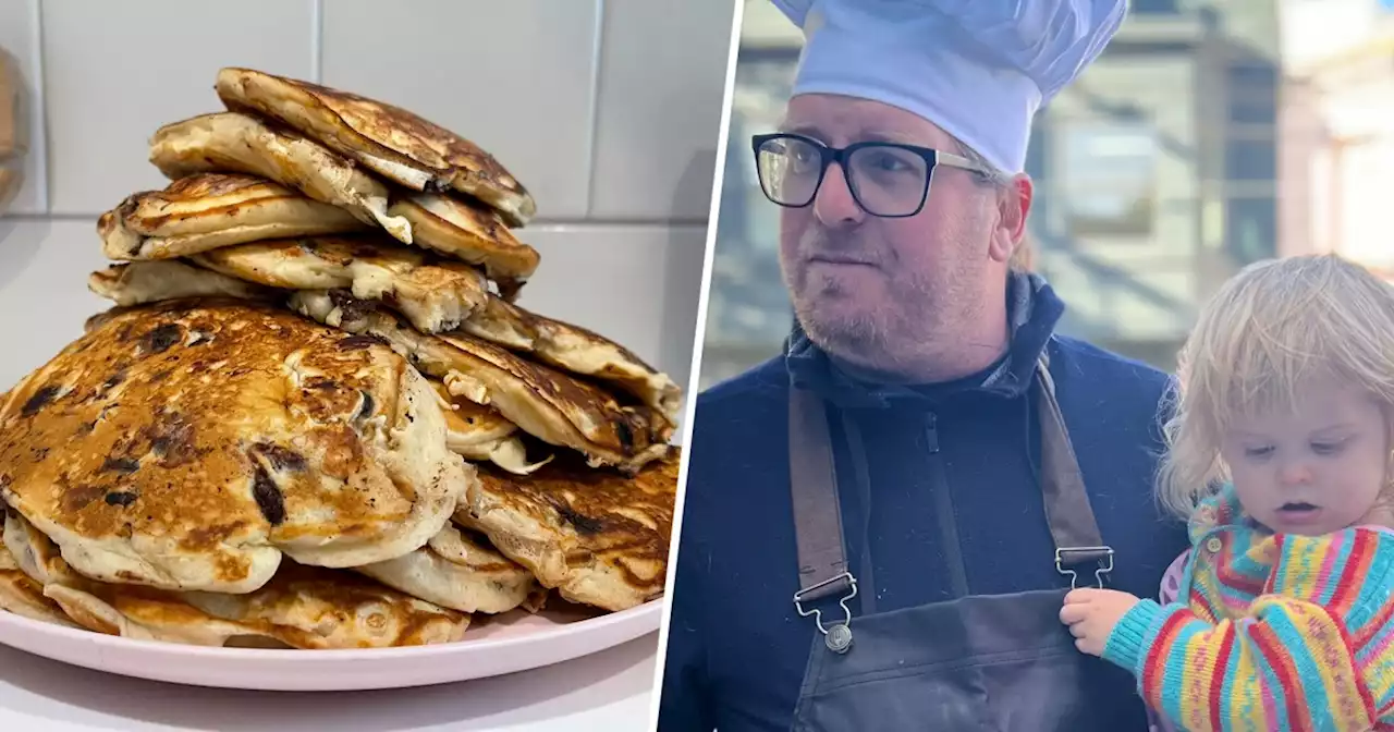 Man’s wife said he needs to ‘make friends,’ so he made pancakes for dozens of neighbors