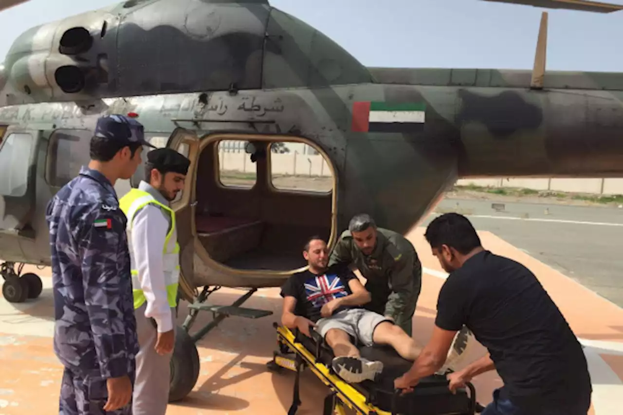 78 مهمة متنوعة نفذها طيران شرطة رأس الخيمة العام الماضي