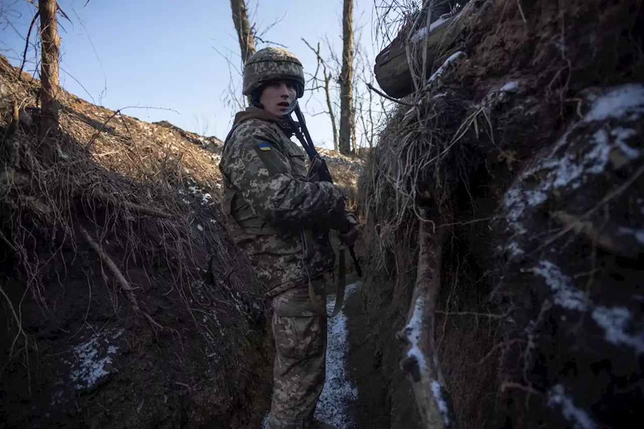 Officials: Russia at 70 percent of Ukraine military buildup