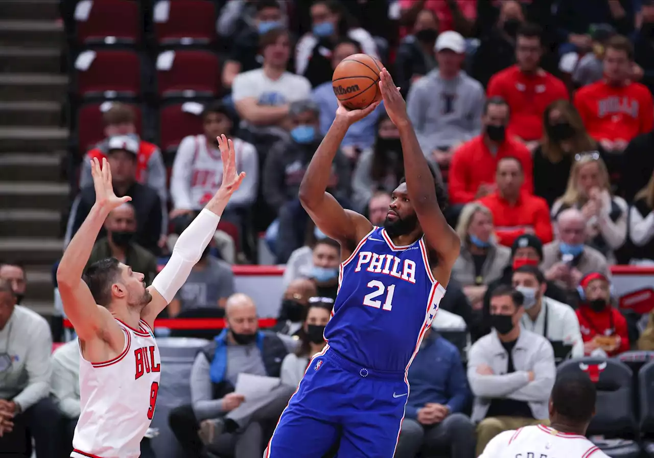 Joel Embiid Scores 40 Points, 76ers Hold Off DeRozan, Bulls