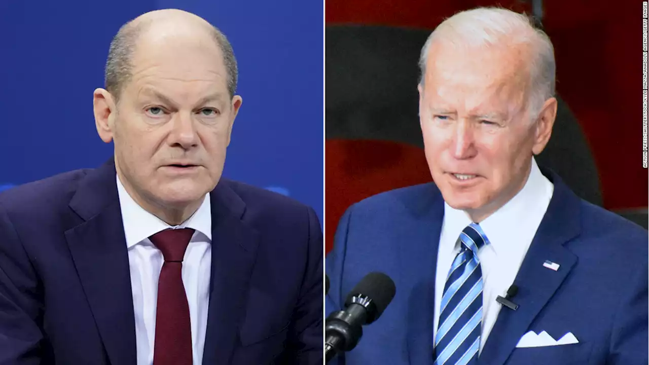 Germany's Scholz meets Biden as the new chancellor's resolve on Ukraine is tested