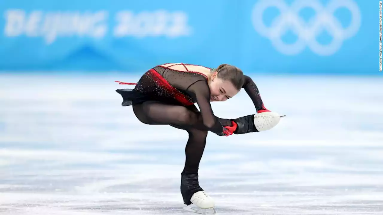 Figure skater Kamila Valieva becomes first woman to land a quad at the Winter Olympics