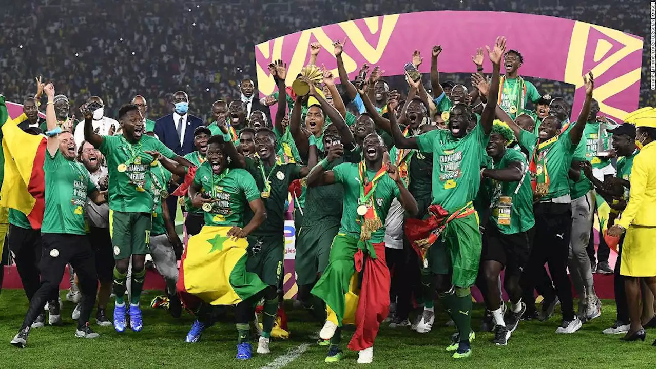 Senegal beats Egypt to win Africa Cup of Nations trophy