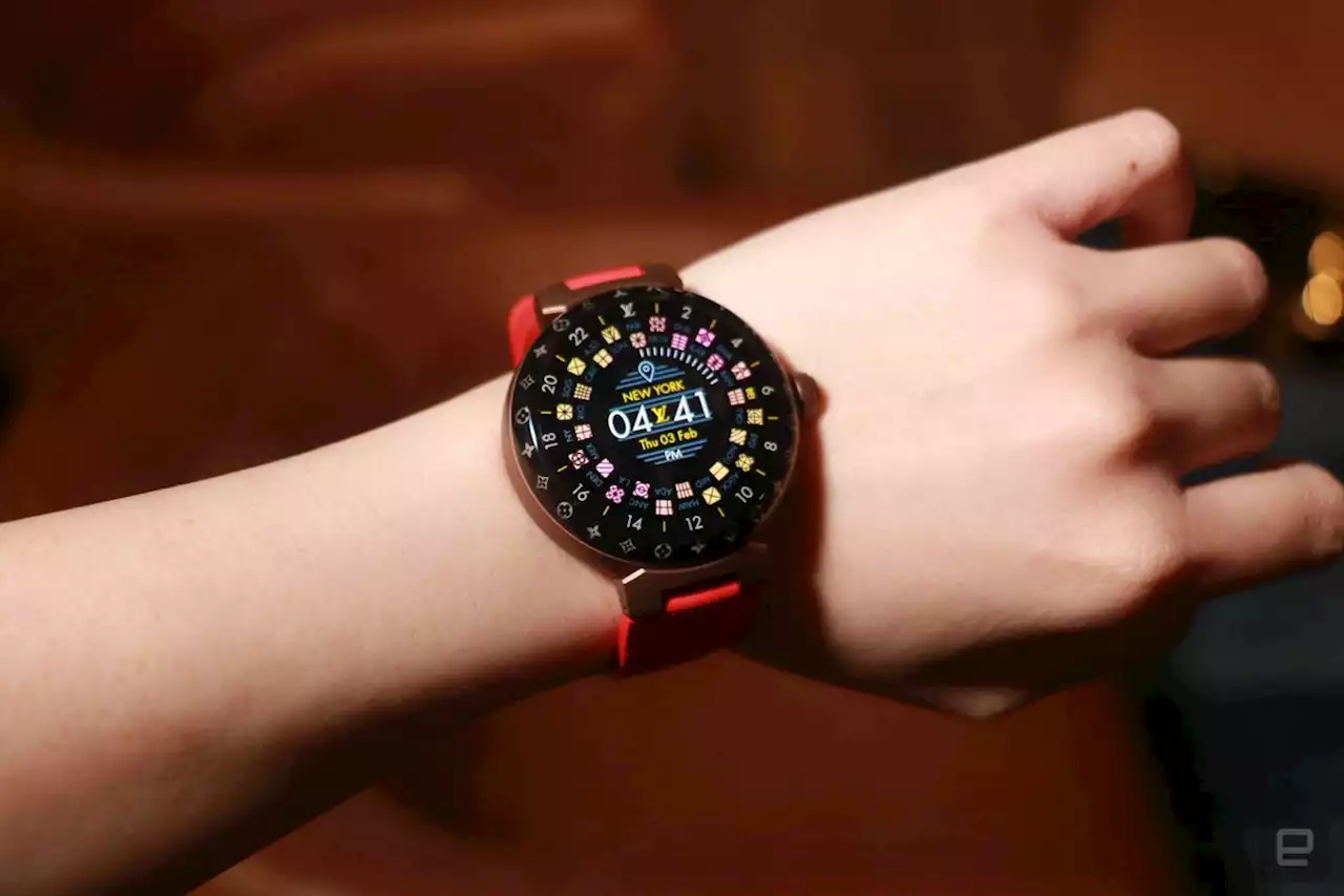 I love how extra Louis Vuitton’s new $3,400 smartwatch is | Engadget