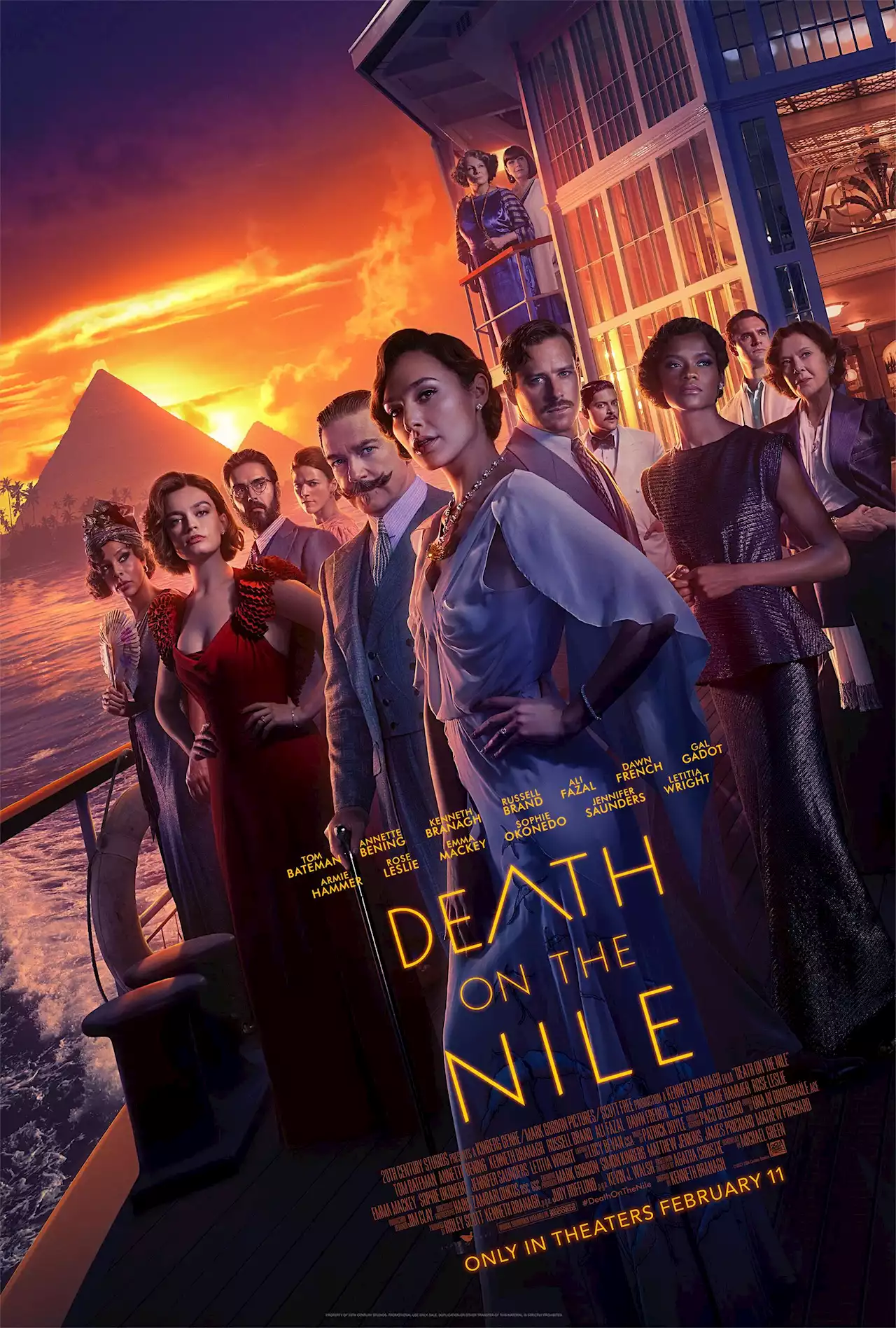 Review: ‘Death On The Nile’ Is A Cinematic Pleasure Cruise