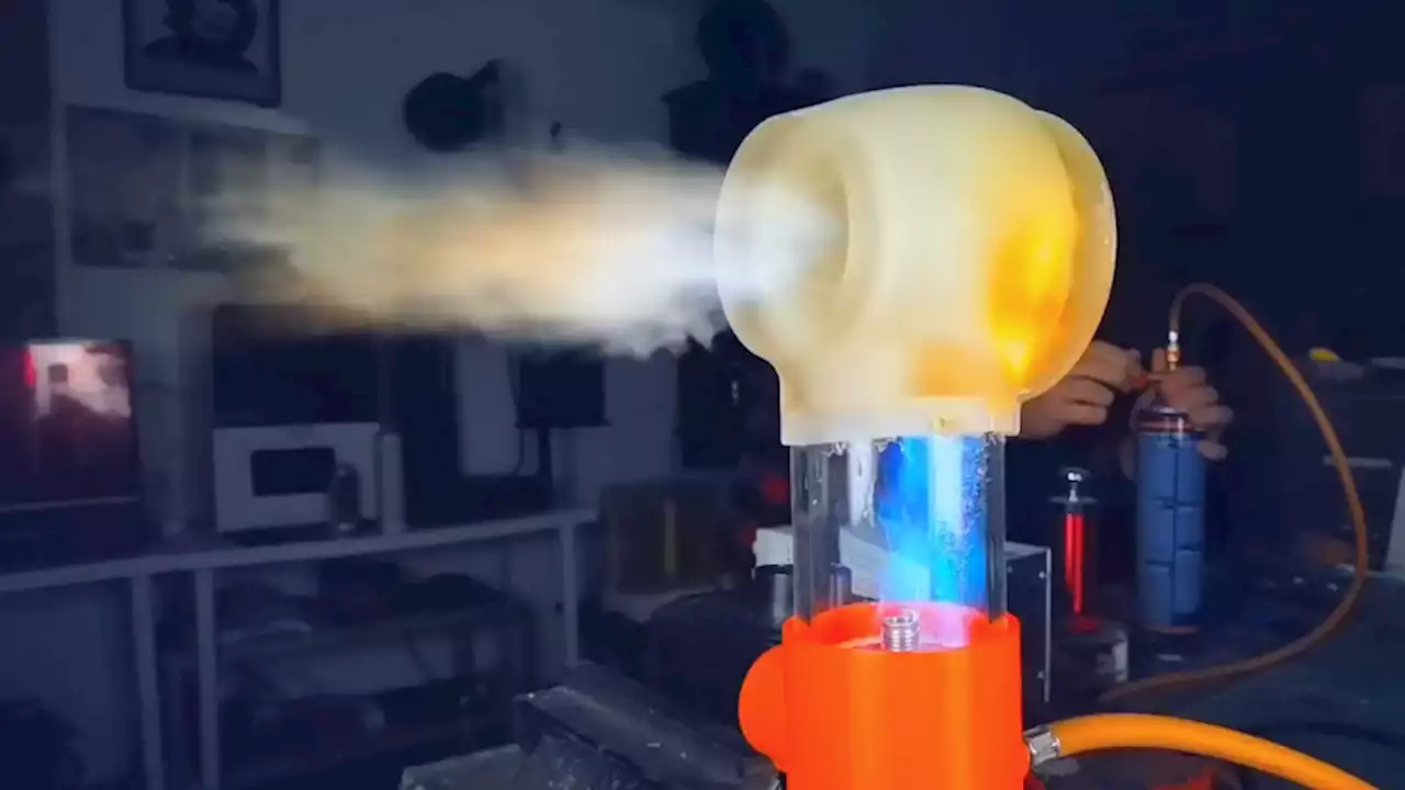 YouTuber makes a bladeless jet engine out of a Dyson fan