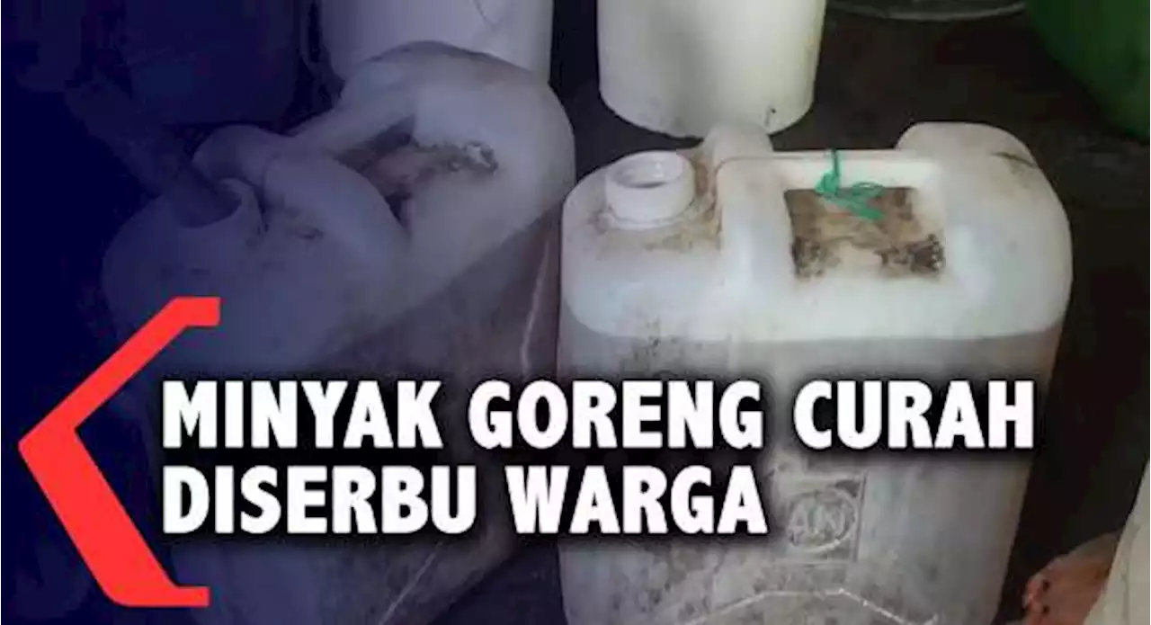 Sempat Langka, Warga Serbu Minyak Goreng Curah