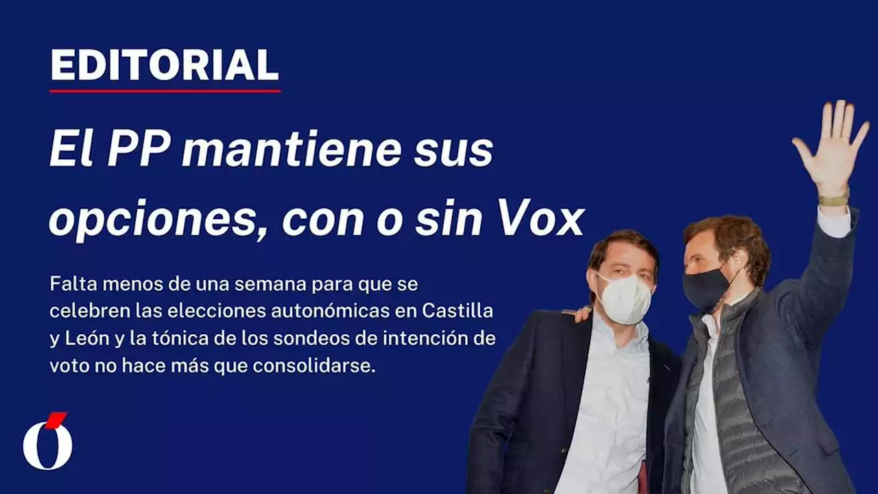 El PP mantiene sus opciones, con o sin Vox