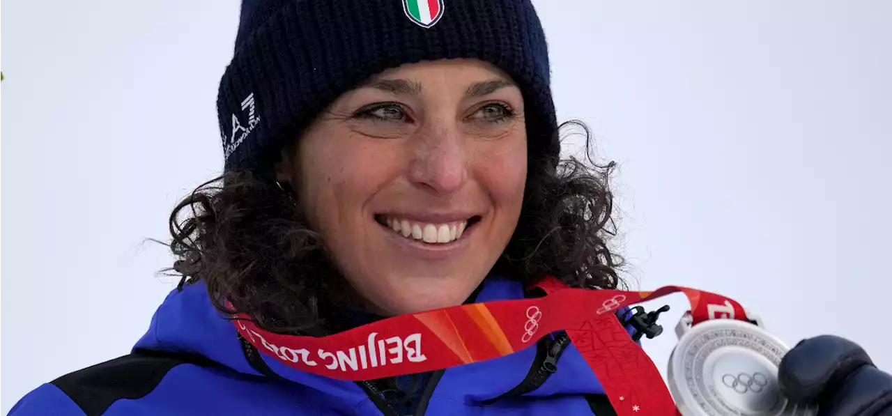 Federica Brignone ha vinto la medaglia d’argento nel gigante delle Olimpiadi di Pechino