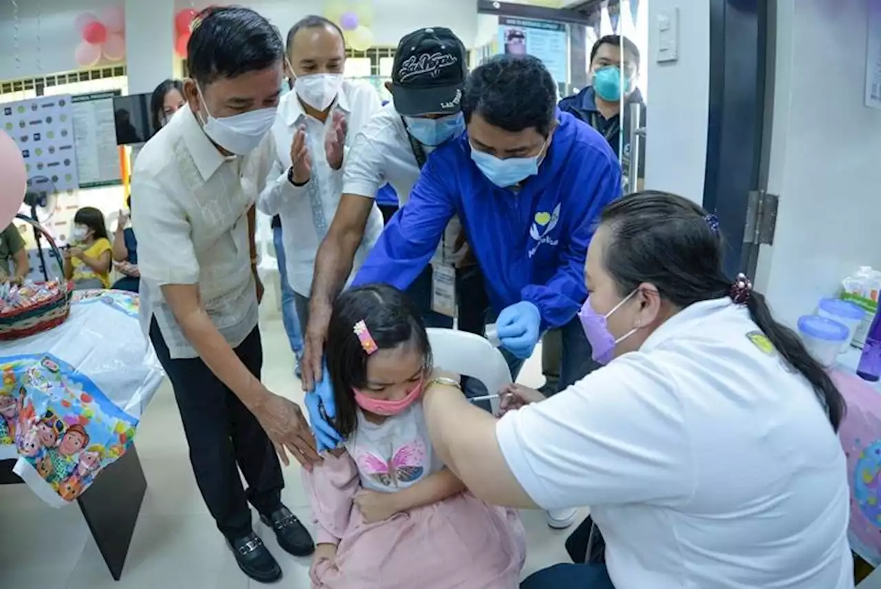 Muntinlupa LGU starts vaccinating 5-11 years old