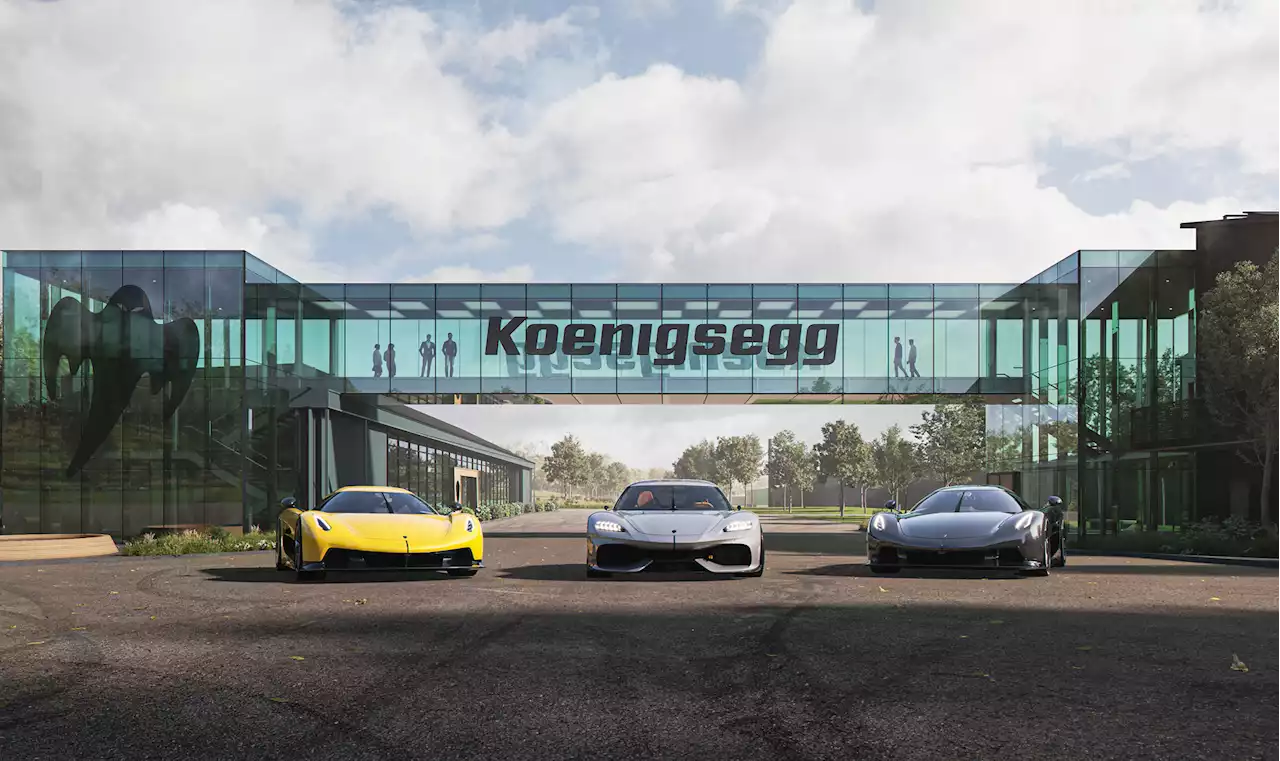 Koenigsegg reveals plans for expansive new plant