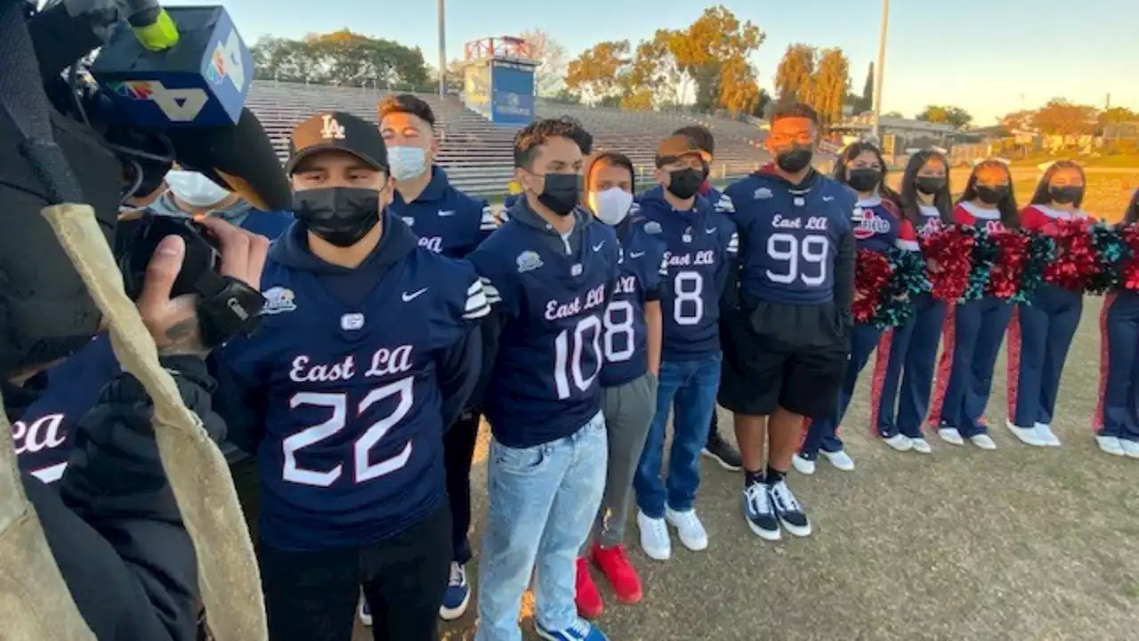 ‘The Rams Stepped Up': East LA High School and Rams Support Each Other Ahead of Super Bowl LVI