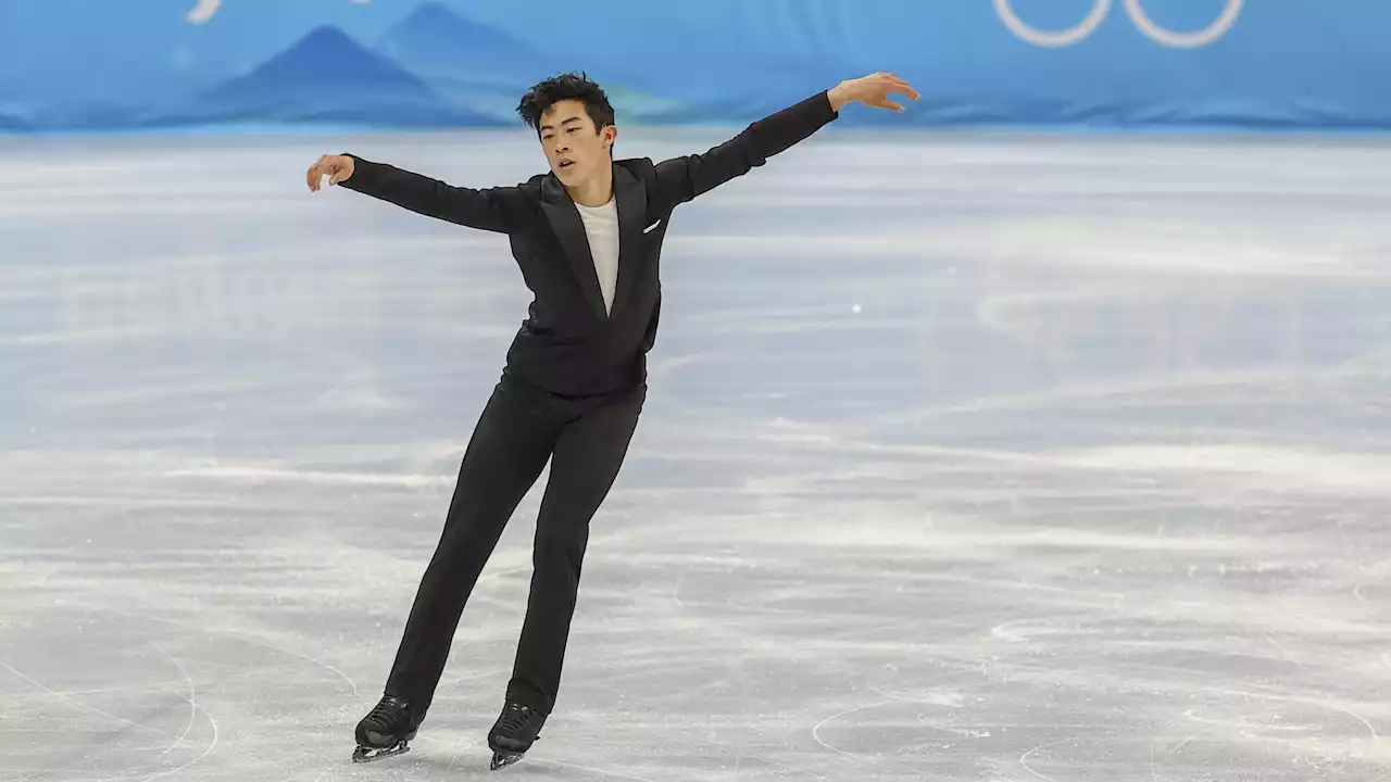 Nathan Chen, Yuzuru Hanyu Meet for First Time in a Year in Men's Short Program