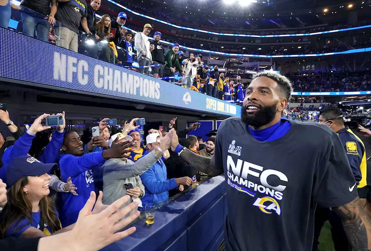 Rams’ Odell Beckham Jr. sends touching video message to N.J. man fighting cancer