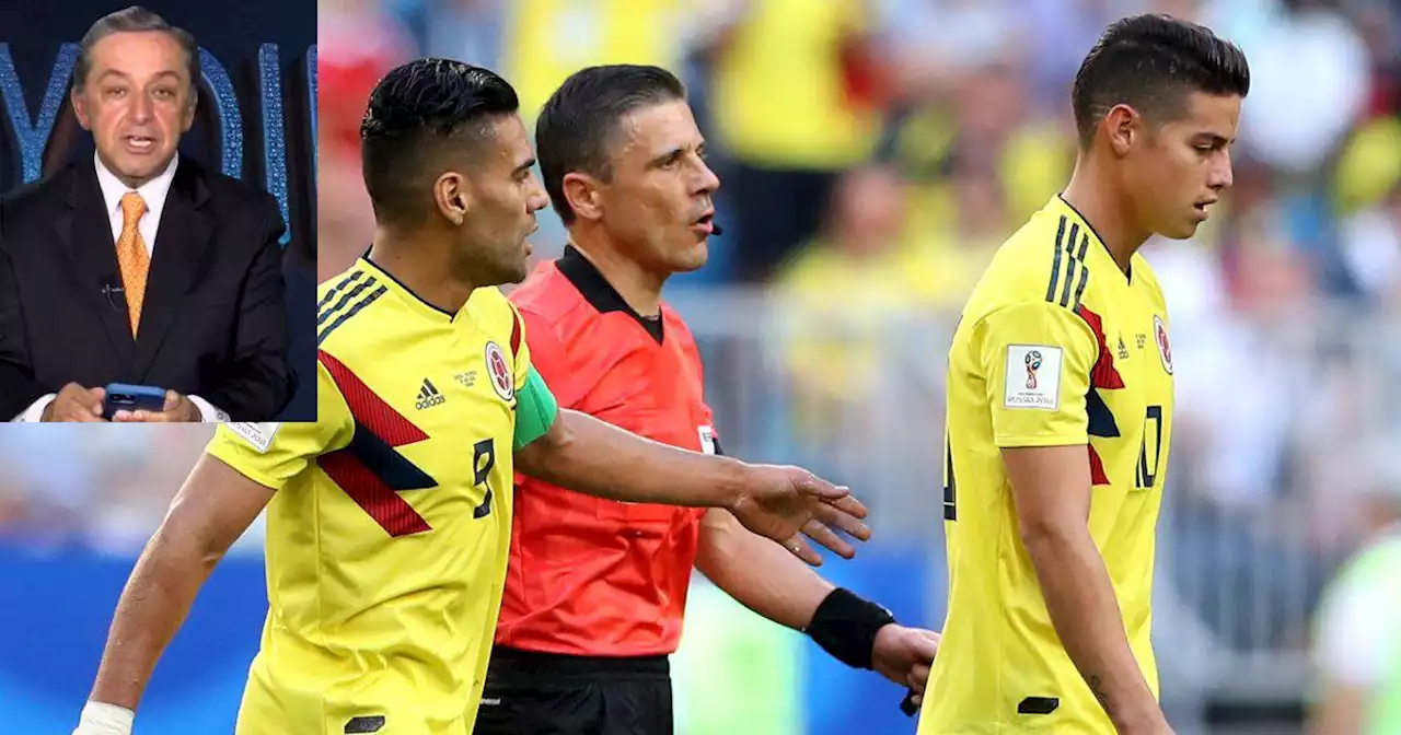 “James Rodríguez y Falcao se encararon en el vestuario”, Esteban Jaramillo